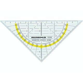 Rumold Geometriedreieck 1026, Hypothenuse: 160 mm,...