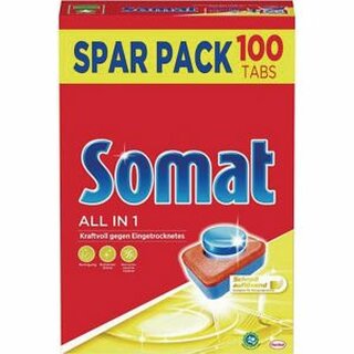 Somat All In 1 Splmaschinentabs 100 Stck