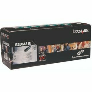 Toner Lexmark E250A31E, Reichweite: 3.500 Seiten, Projekt, schwarz