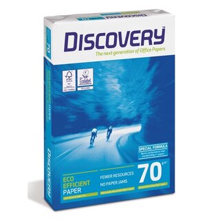 Kopierpapier Discovery, A4, 70g, weiß, 500 Blatt