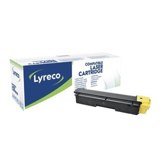 Toner kompatibel mit Kyocera TK-590Y, Reichweite: 5.000 Seiten, gelb