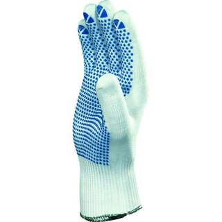 Baumwollhandschuhe Delta Plus PM16007, PVC-Noppen, Größe...