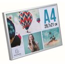 Exacompta Bilderrahmen 84758D, Alu, fr DIN A4, silber