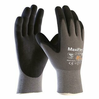 Mechanikschutzhandschuhe Maxiflex Ultimate 34-874, Gr��e: 10, schwarz, 1 Paar