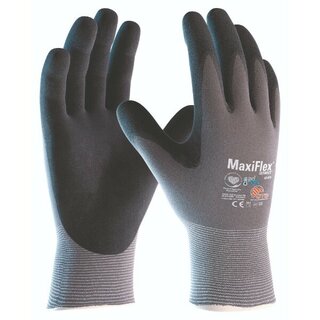 Mechanikschutzhandschuhe Maxiflex Ultimate 34-874, Gre: 7, schwarz, 1 Paar