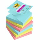 Haftnotizen Post-it Super Sticky Z-Notes R330-6SS, 76x76...