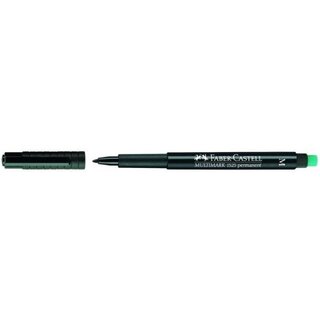 OHP-Stift Faber-Castell 152599 Multimark M, wasserfest, 1mm, schwarz