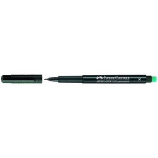 OHP-Stift Faber-Castell 152399 Multimark S, wasserfest, 0,4mm, schwarz