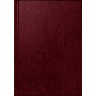 Brunnen Buchkalender 1079560296, 1T/1S, A5, rot, 2027