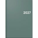 Brunnen Buchkalender 1079561636, 1T/1S, A5, grau, 2027