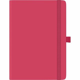 Brunnen Buchkalender 1079166266 Kompagnon, 1W/2S, A5, pink, 2027