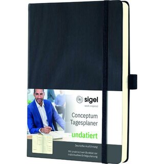 Sigel Buchkalender CO705 Conceptum, jahresunabhängig,...