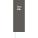 Zettler Tischkalender 808, 1T/1S, Vormerkbuch, 10,5 x...