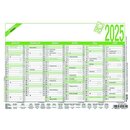 Tafelkalender 2024 Zettler 904UWS, 6 Monate / 1 Seite, A5
