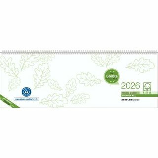 Zettler Tischquerkalender 126 Giganta XXL, 1W/2S, 42 x...
