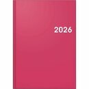 Brunnen Buchkalender 1079561646, 1T/1S, A5, pink, 2026