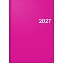 Brunnen Buchkalender 1079561646, 1T/1S, A5, pink, 2027
