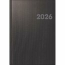 Brunnen Buchkalender 1076361906, 1Wo/2S, A4, schwarz, 2026