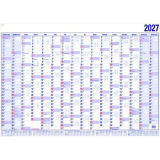 G�ss Plakatkalender 18000, Jahresplaner, 16 Monate, 60 x...