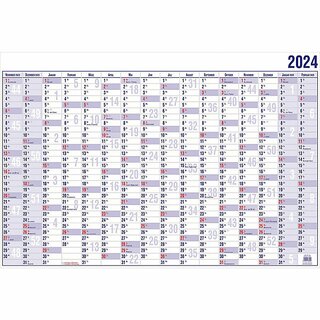 G�ss Plakatkalender 19000, Jahresplaner, 16 Monate, 40 x 30cm (A3), 2027