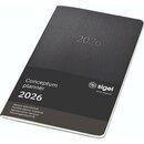 Sigel Buchkalender C2684, Conceptum, 1M/2S, 12 Monate,...