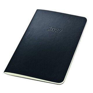 Sigel Taschenkalender C2685, Conceptum, 1M/2S, Softcover, A6, schwarz, 2027