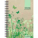 Zettler Taschenkalender 639 Grasserie, 1T/1S, Softcover,...