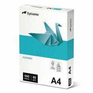 Sylvamo Kopierpapier ECONOMY, A4, 80 g/qm, weiß, 500 Blatt