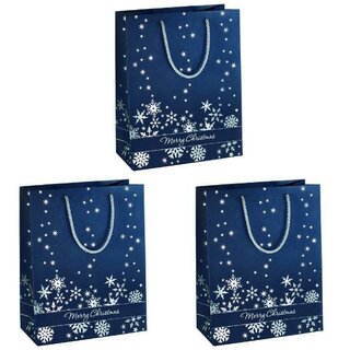 Sigel Gt110 Geschenktasche Gro� Schneeflocke 3 St�ck