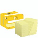 Post-it 656 Haftnotizen, 51x76 mm, 100 Blatt, gelb, 12 Stck