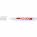 Edding Glasmarker 95, Rundspitze, 1,5-3 mm, wei 1 Stck
