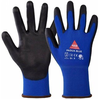Hase Montagehandschuhe Padua Blue 508250, Gr��e: 8, blau/schwarz, 1 Paar