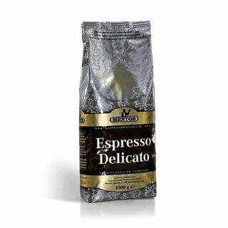 MENTOR Espresso Delicato 3445666002, koffeinhaltig, ganze Bohne, Beutel, 1 kg