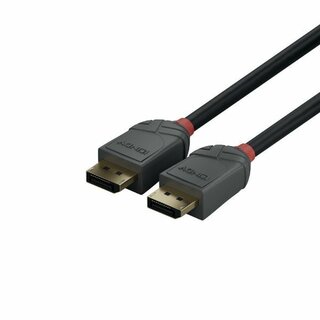 Lindy 36483 Display Port 1.4 Kabel, 3m, Anthra Line