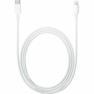 Apple Kabel MQGH2ZM/A, USB-C/Lightning - Stecker/Stecker, 2m, wei