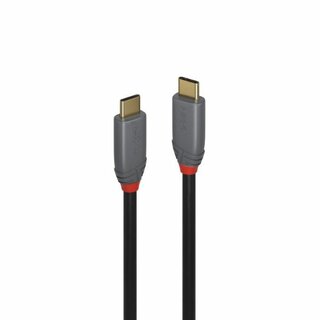 Lindy 36900 USB-C Kabel, 0,5 m, Anthra Line