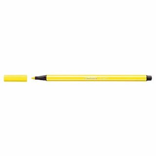 Faserschreiber Schwan Stabilo Pen 68/24, Strichstärke: 1mm, zitronengelb, 10St