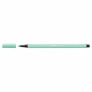 Faserschreiber Schwan Stabilo Pen 68/13, Strichstärke: 1mm, eisblau, 10 Stück.