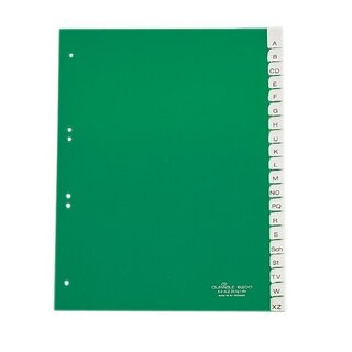 Register Durable 6200, A-Z, A4, aus Kunststoff, 20 Blatt,...