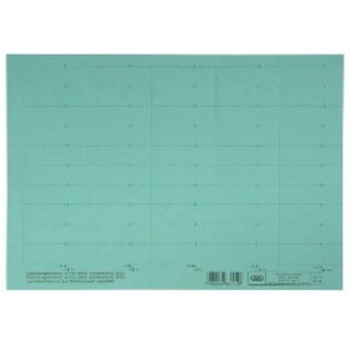 Blankoschilder Elba 83582, 58 x 18mm, blau, 50 Stück