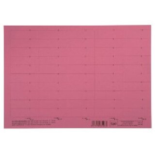 Blankoschilder Elba 83582, 58 x 18mm, rot, 50 Stück