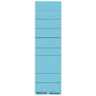 Blankoschilder Leitz 1901, 60 x 21mm, blau, 100 Stck