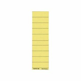 Blankoschilder Leitz 1901, 60 x 21mm, gelb, 100 Stck