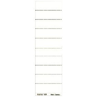 Blankoschilder Leitz 1901, 60 x 21mm, weiß, 100 Stück