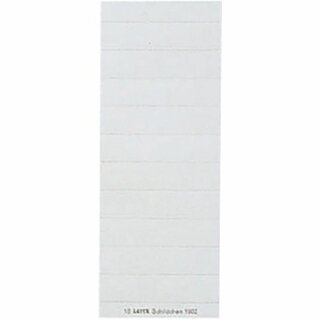 Blankoschilder Leitz 1902, 60 x 14mm, weiß, 100 Stück