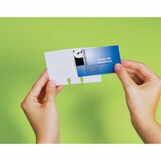 Visitenkartenhüllen Durable 2418-19, Visifix, DIN A7,...