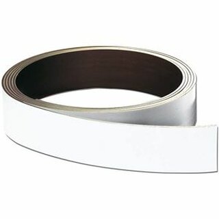 Magnetband Franken LS50, 50 mm x 10 m, wei