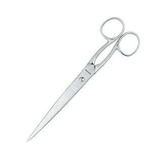 Schere, Stahl, Universalgriff, L: 23 cm, vorne: spitz