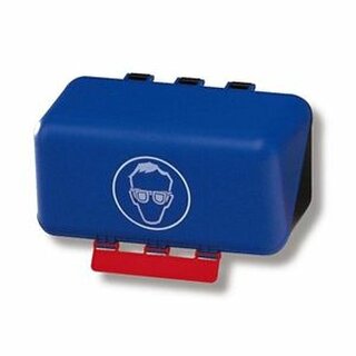 Aufbewahrungsbox Uvex 9957502, fr Schutzbrillen, Wandmontage, blau
