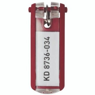 DURABLE Schlüsselanhänger Key Clip 195703, Kunststoff,...